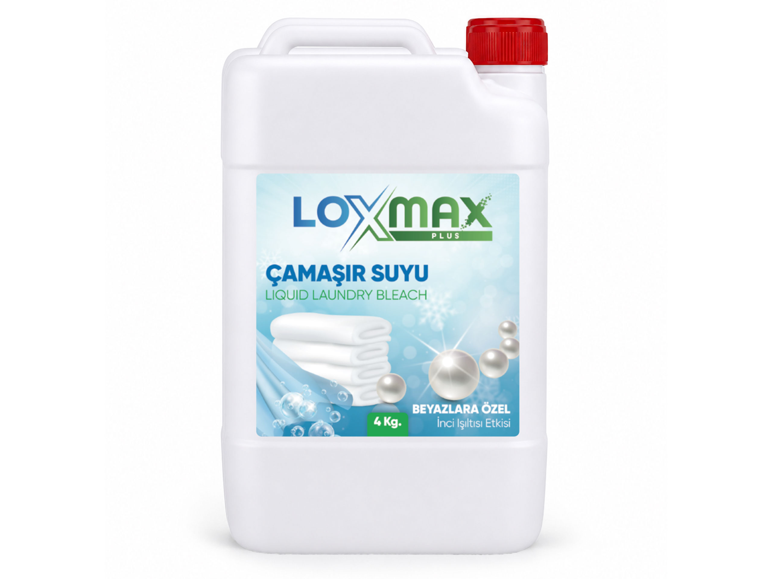 Loxmax Plus Bleach for Whites 4 Kg | Loxmax | Profesyonel Temizlik ve Hijyen Ürünleri Üreticisi | Endüstriyel Çamaşır Suları, Güçlü Yüzey Temizleyiciler, Lavabo ve Gider Açıcılar, Etkili Bulaşık Yıkama Ürünleri ve Tamamlayıcı Temizlik Çözümleri ile Türkiye Geneli Kaliteli Üretim ve Güvenilir Tedarik