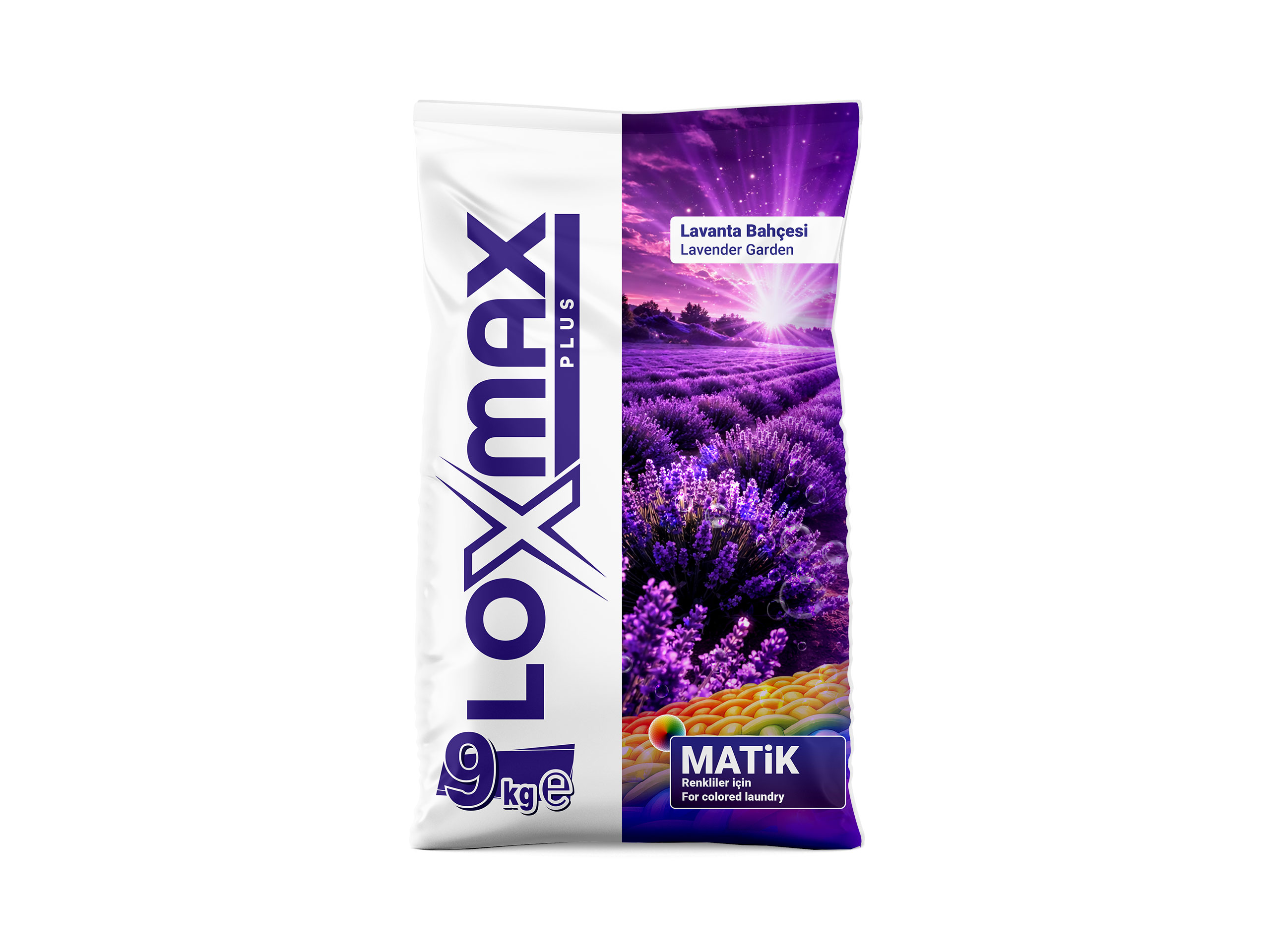 Loxmax Plus Lavender Garden Automatic Washing Powder Detergent 9 Kg | Loxmax | Profesyonel Temizlik ve Hijyen Ürünleri Üreticisi | Endüstriyel Çamaşır Suları, Güçlü Yüzey Temizleyiciler, Lavabo ve Gider Açıcılar, Etkili Bulaşık Yıkama Ürünleri ve Tamamlayıcı Temizlik Çözümleri ile Türkiye Geneli Kaliteli Üretim ve Güvenilir Tedarik