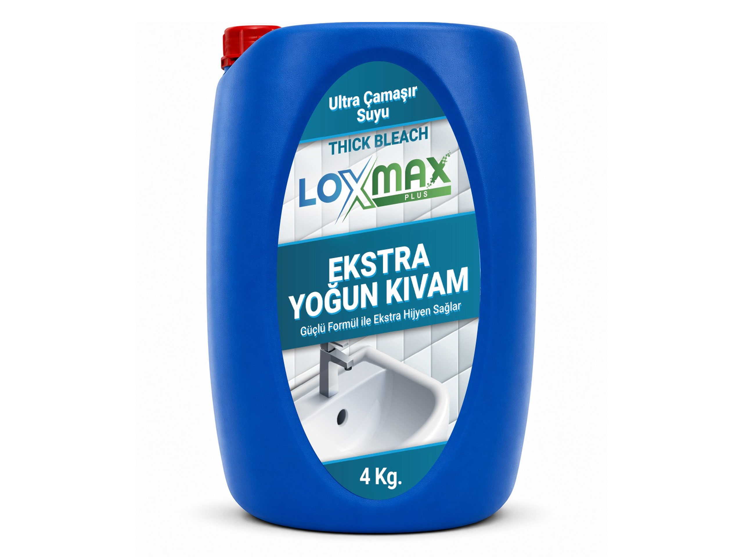 Loxmax Plus Ultra Extra Thick Bleach 4 Kg | Loxmax | Profesyonel Temizlik ve Hijyen Ürünleri Üreticisi | Endüstriyel Çamaşır Suları, Güçlü Yüzey Temizleyiciler, Lavabo ve Gider Açıcılar, Etkili Bulaşık Yıkama Ürünleri ve Tamamlayıcı Temizlik Çözümleri ile Türkiye Geneli Kaliteli Üretim ve Güvenilir Tedarik
